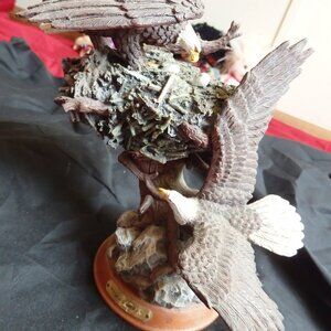 The Bradford Exchange “Winged Guardians” Bald Eagle Sculpture